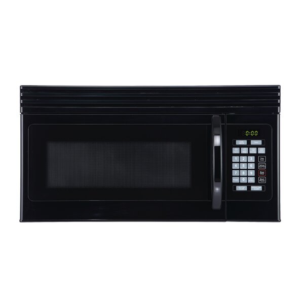 Black + Decker 30" 1.6 cu.ft. Over the Range Microwave with Top Mount Air Recirculation Vent